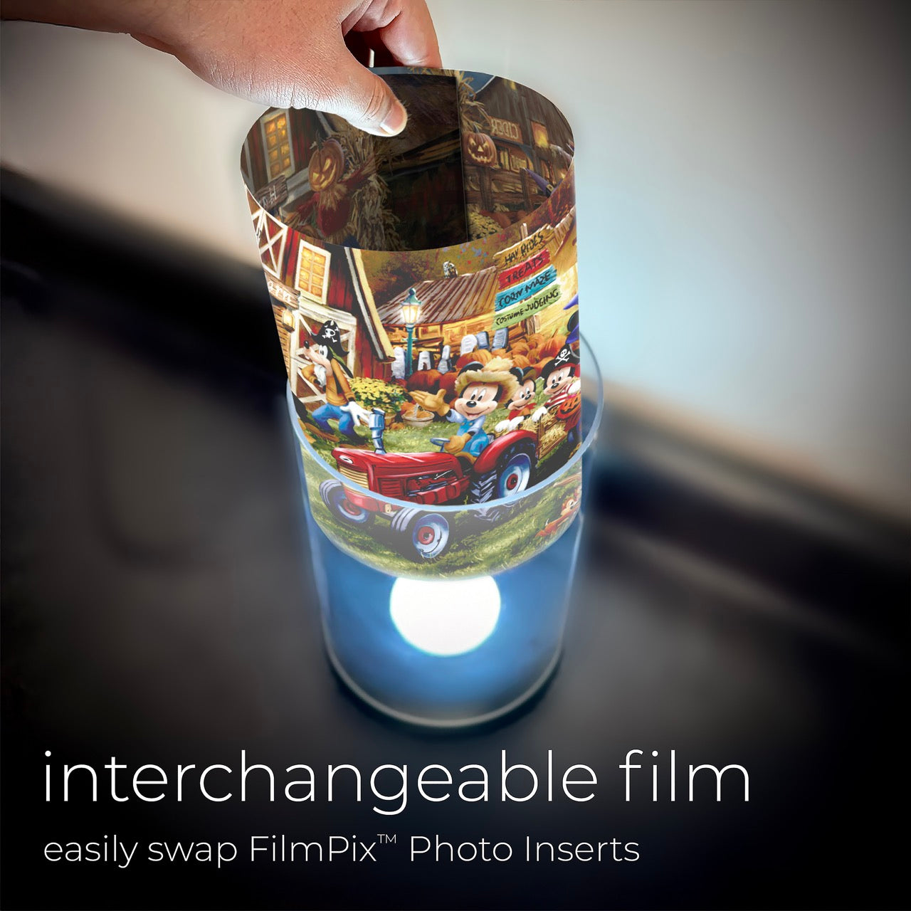 Disney (Mickey and Minnie Pumpkin Festival) FilmPix™ Photo Insert P1808H068